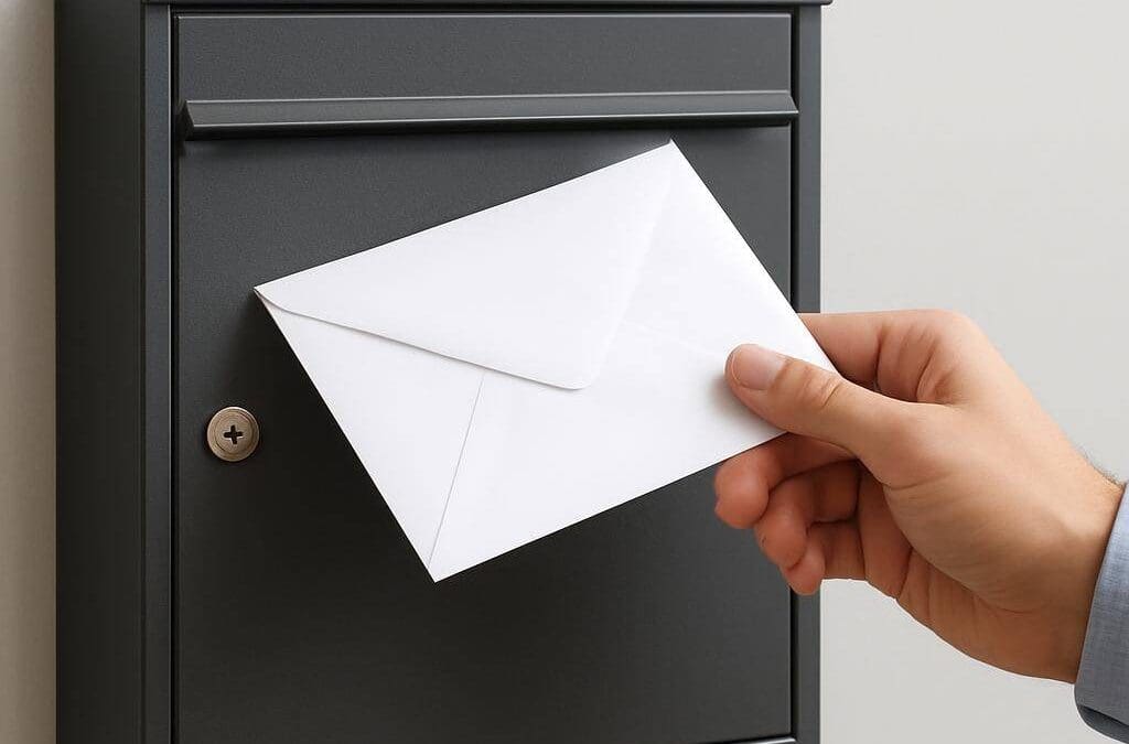 Sådan sender du et brev i dag: trin og tips